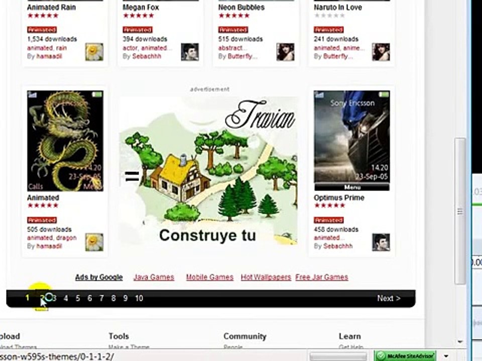 Descargar gratis tonos y temas para celular