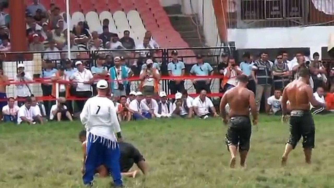 Turkish Oil Wrestling