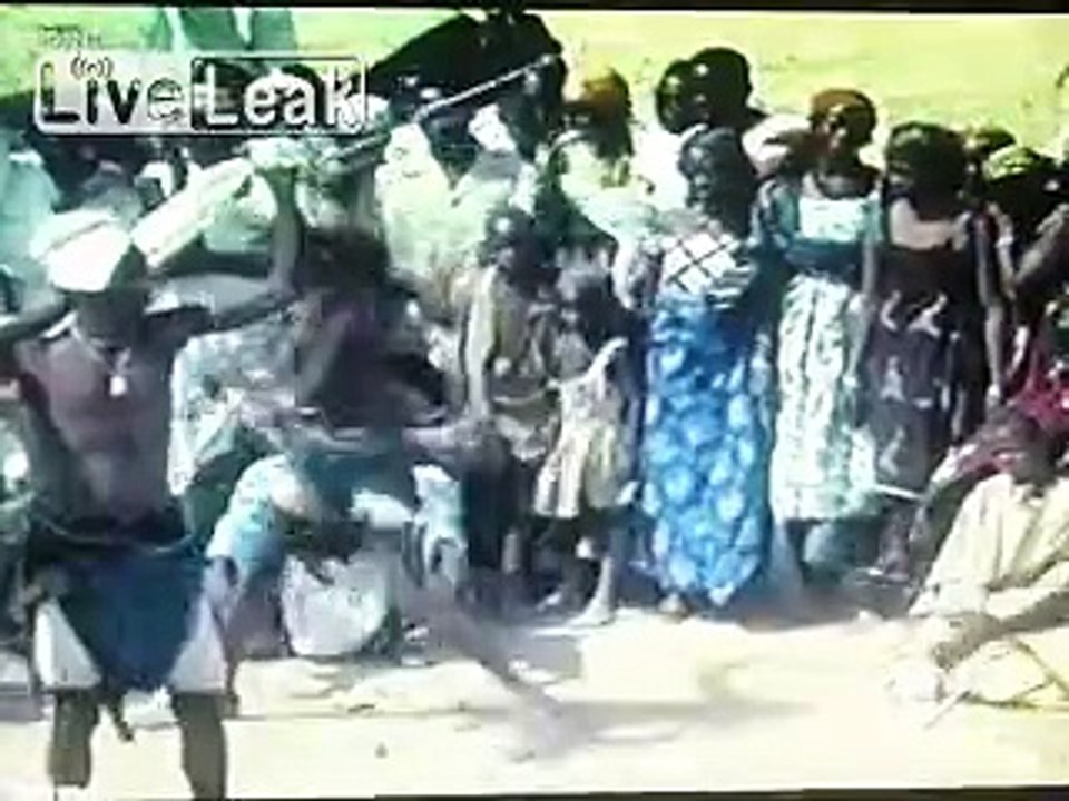 member of a african tribe get whipped