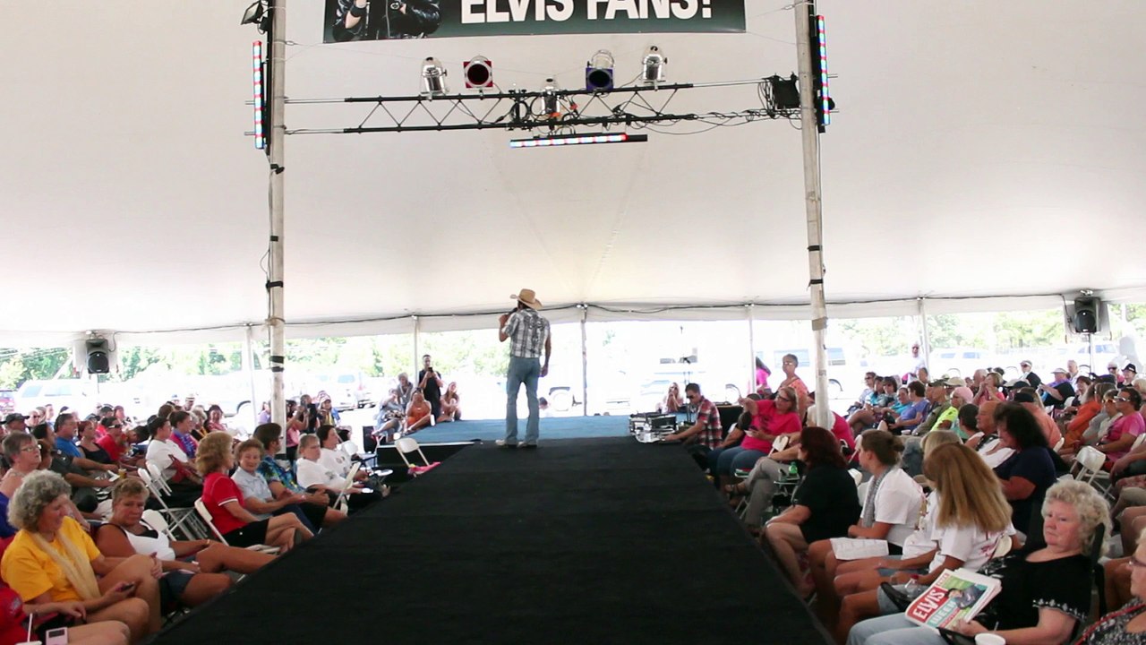 Andy Svrcek sings 'Stand By Me' Elvis Week 2015