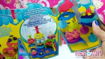 play doh frosting fun bakery playset toy playdough cupcakes videos