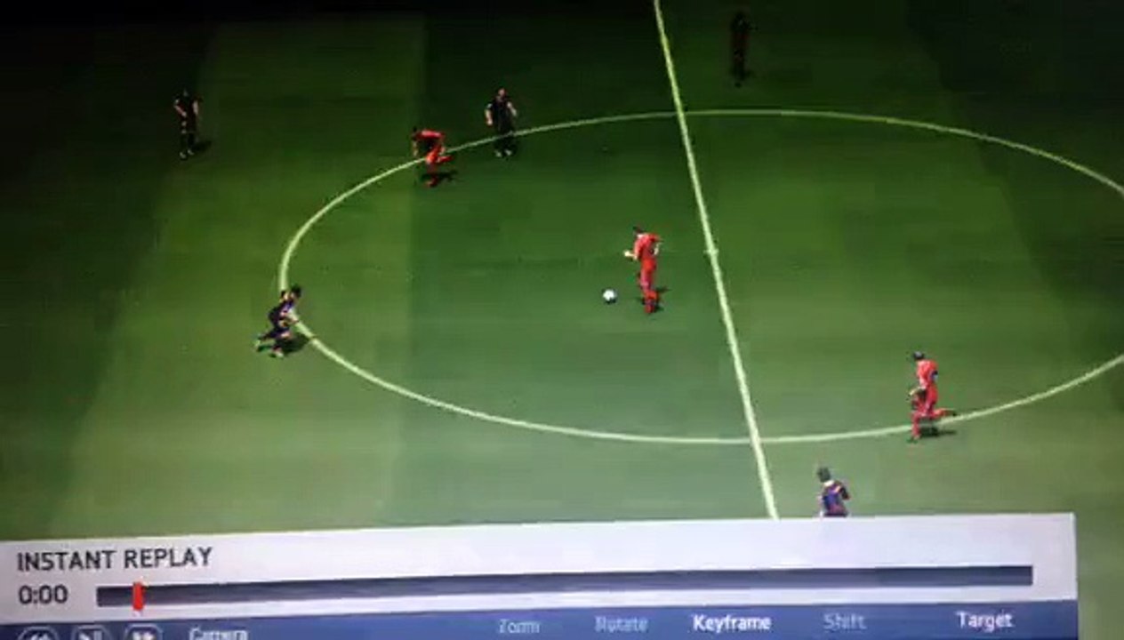 Beautiful Goal in Fifa 14 Messi & Neymar