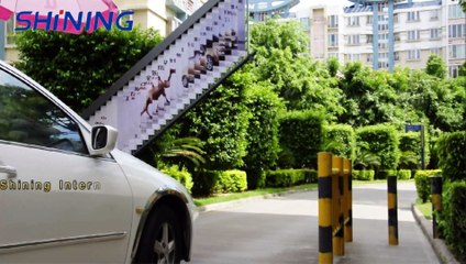 Advertising barrier gate for car park ---ST800