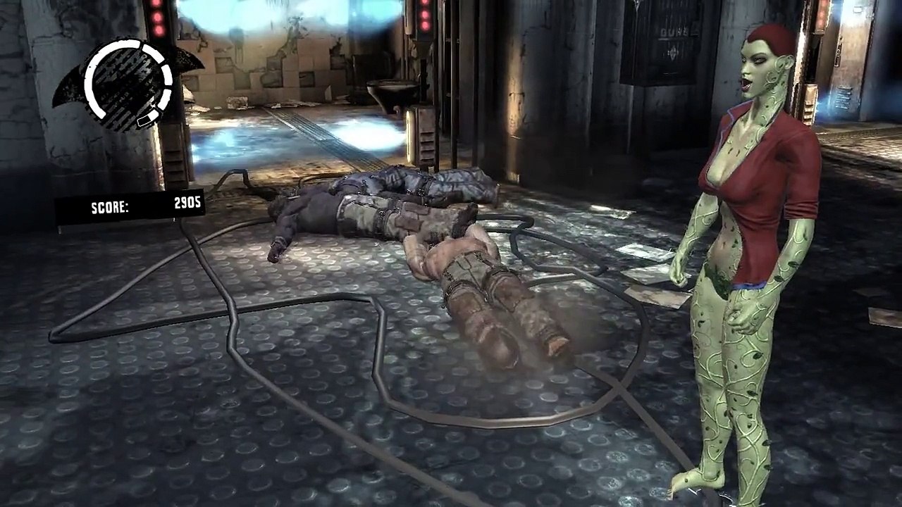 Batman: Arkham Asylum: Playable Hairless Poison Ivy