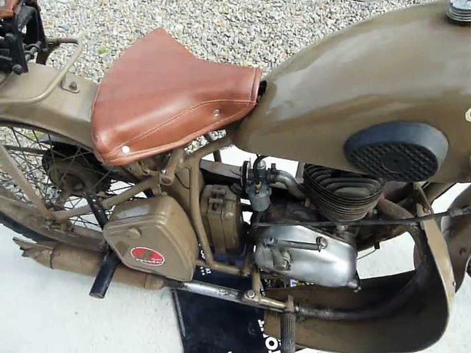 Remise en route Peugeot 125 1948