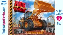 Kids Construction Vehicles App for Kids   Bulldozer, Crane, Trucks, Excavator iPad, iPhone
