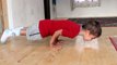 5 Year Old Kid does 90 degree pushups