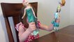 Disney Frozen Fever Elsa and Anna Dolls Toy Unboxing and Review: Part 2