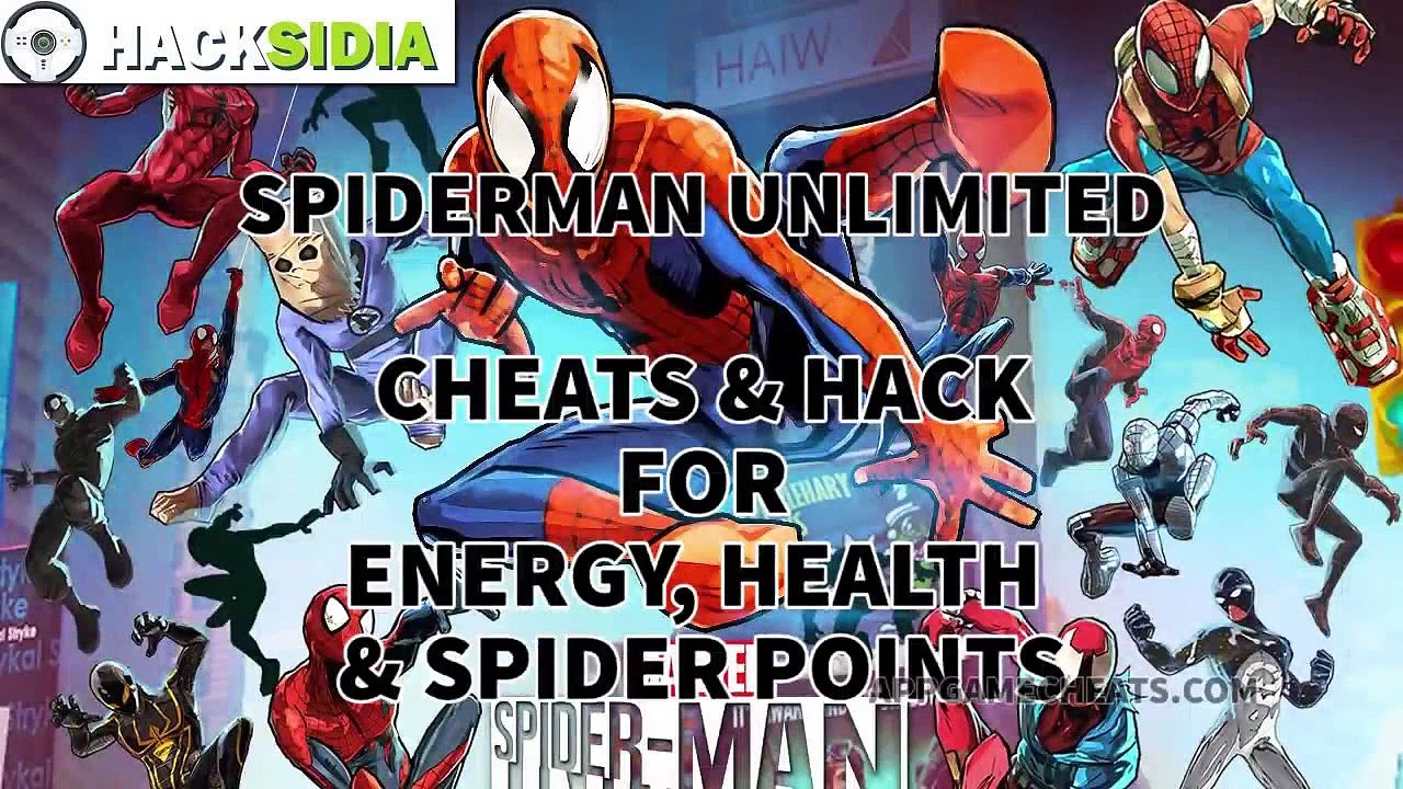Spider-Man Unlimited Cheats 2015 ! Free Energy, Health, Spider Points !