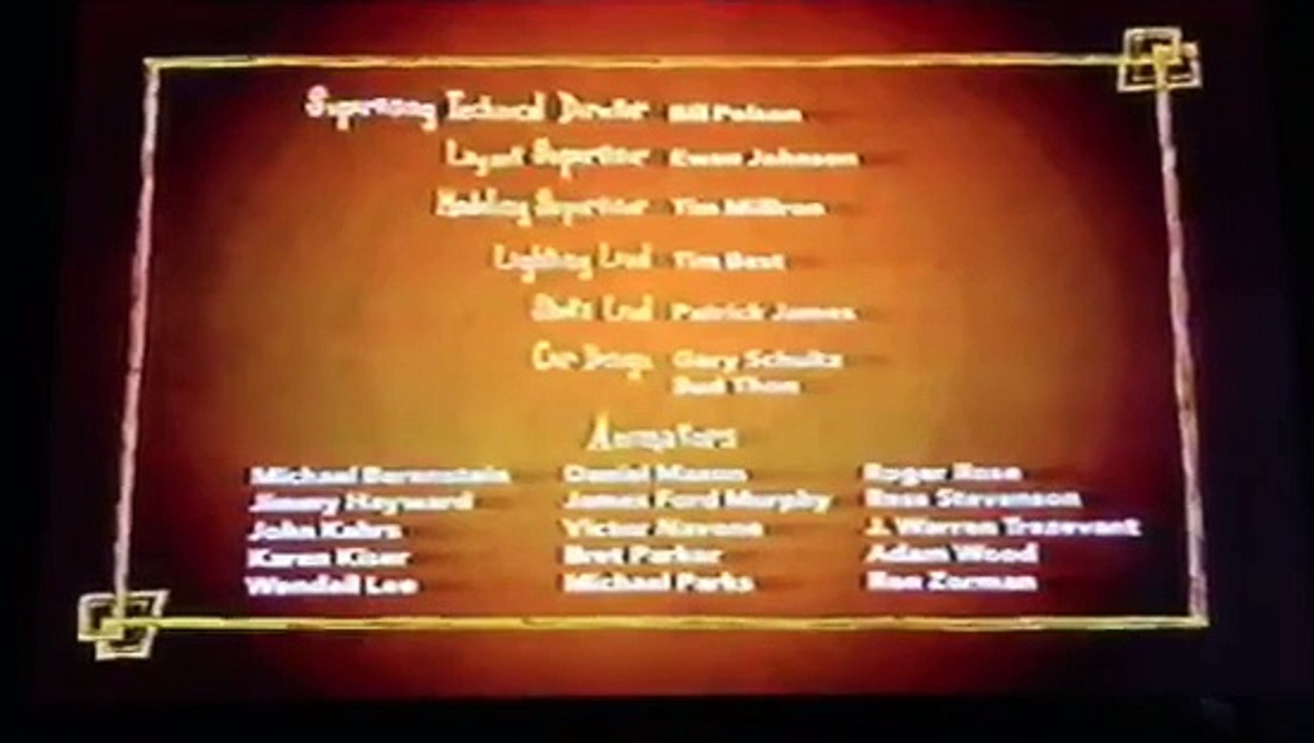 Closing to Monsters Inc 2002 VHS