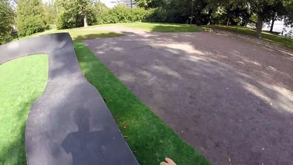 Kick bike gopro fail