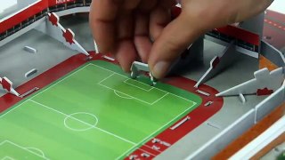 Nanostad 3D Stadion-Puzzle Old Trafford Manchester Tutorial