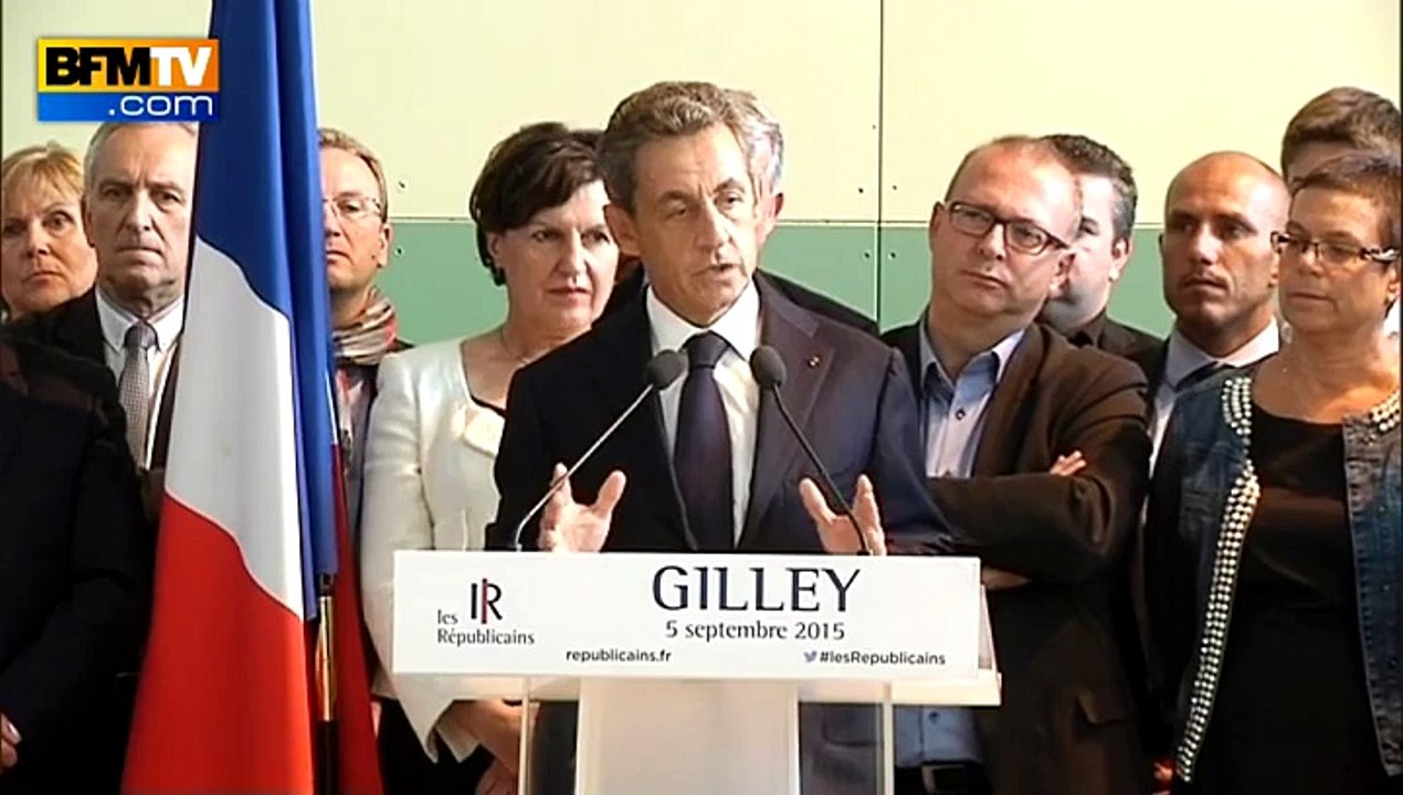 Migrants: Sarkozy a "honte" de "la brutalité" de Marine Le Pen