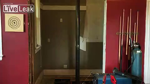 Naked Pole Slide