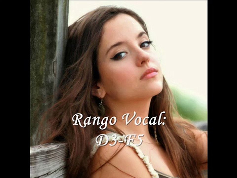 Evaluna Montaner. Rango Vocal. Estudio; D3-F5.