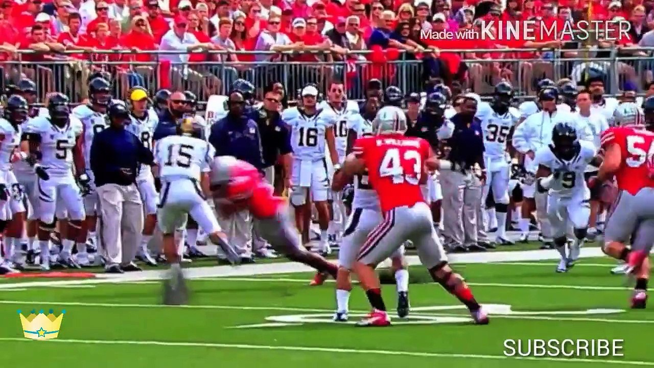 COLLEGE FOOTBALL HARDEST HITS 2015-16 "SAIL"