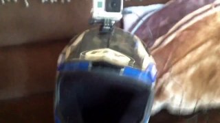 I have put my gopro on to my dirt bike helmet
