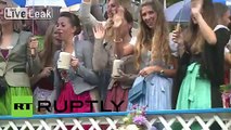 Germany: See sexy Bavarian girls in Dirndls rock Oktoberfest