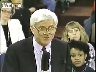 Classic DONAHUE with LATOYA JACKSON and EVE...her snake!