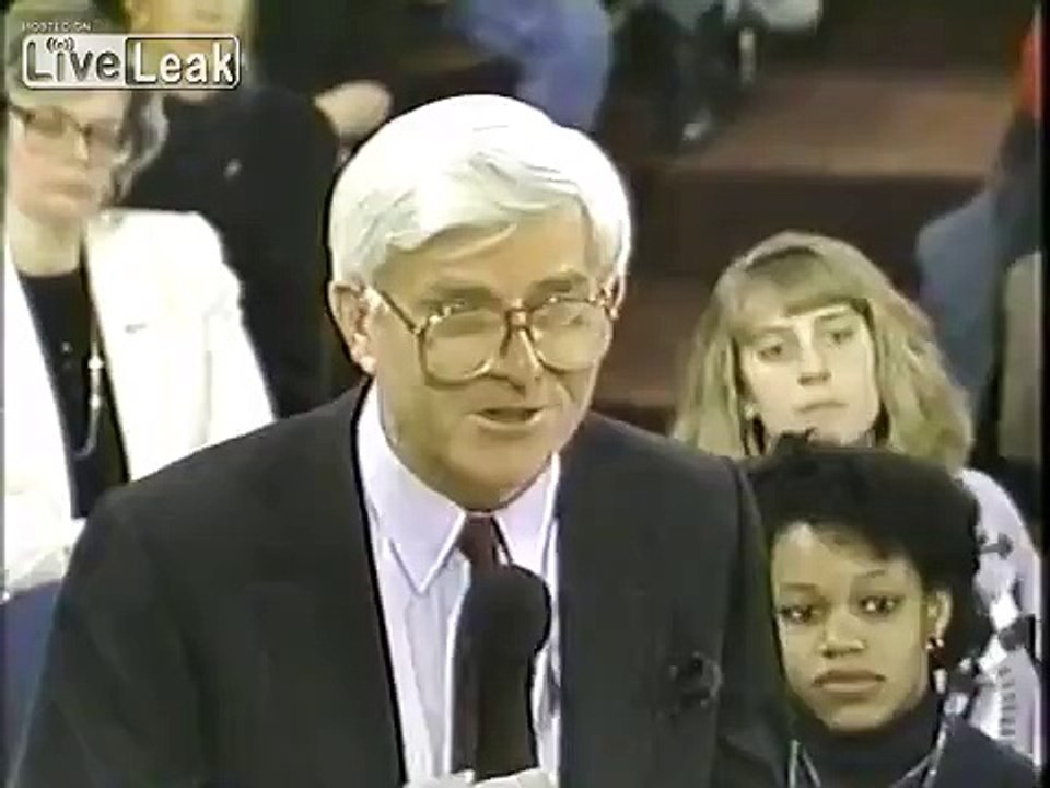Classic DONAHUE with LATOYA JACKSON and EVE...her snake!