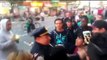 NYPD fights with street vendors = the vendors did not want to leave =