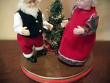 Dancing Santa and Mrs Claus