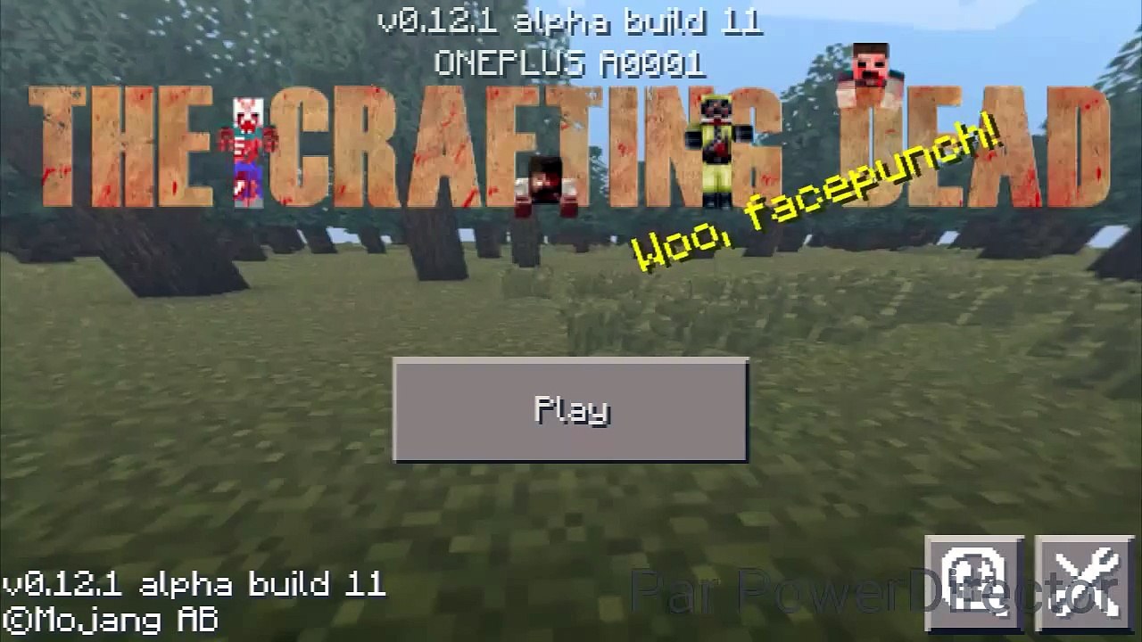 THE CRAFTING DEAD MOD 0.12.X Minecraft PE +ModPack