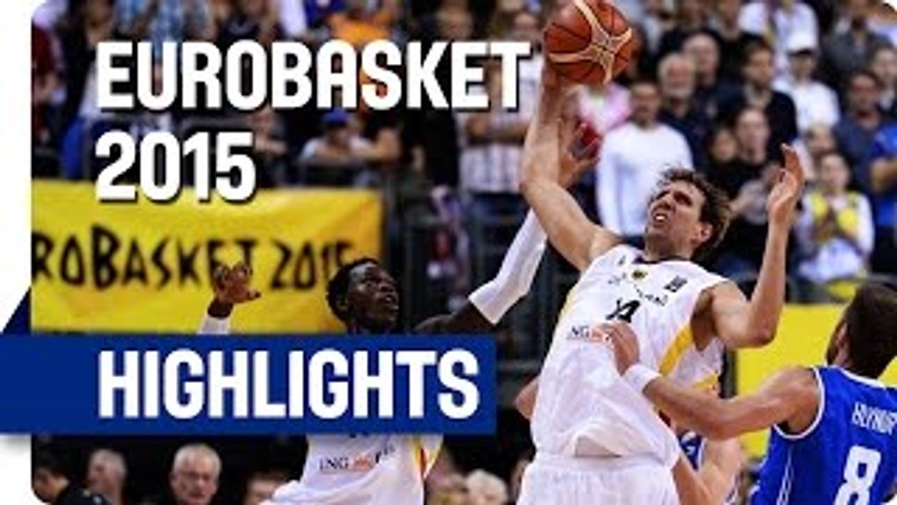 Germany v Iceland - Group B - Game Highlights - EuroBasket 2015
