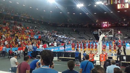 Αγριες αποδοκιμασίες στον ελληνικό εθνικό ύμνο