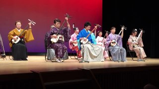 Japanese Tsugaru Shamisen 山口晃司三絃会　覚醒(Kakusei) 津軽三味線