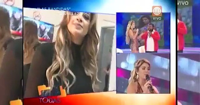 Sheyla Rojas y Milett Figueroa cara a cara en Estás en todas