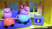 PEPPA PIG Parody Video Bed Time Story with Batman Superman and Daddy Pig by EpicToyChannel