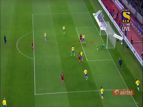 Roman Shirokov Big Chance (HD) _ Russia Vs. Sweden _ EC Qualification Europe 05.09.2015
