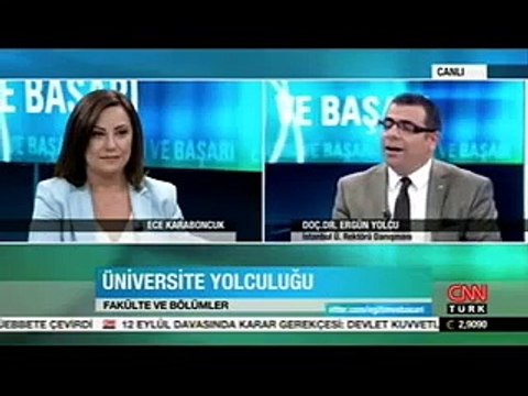 Doç. Dr. Ergün Yolcu'nun CNNTürk Televizyonunda Yayınlanan İstanbul Üniversitesi Söyleşisi