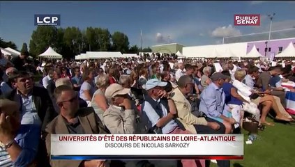 Nicolas Sarkozy prône le rassemblement #Labaule2015