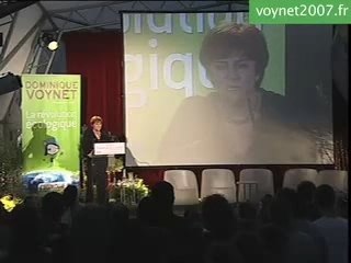 Dominique Voynet à Lyon 2/3
