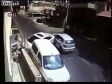 Man gets run over, gets mad, get run over gain