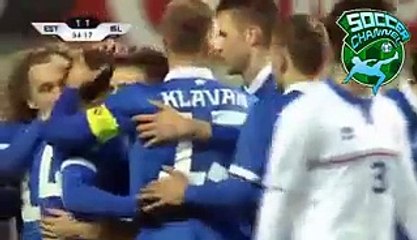 Arturas Zulpa Goal - Estonia 1-1 Lithuania 05.09.2015