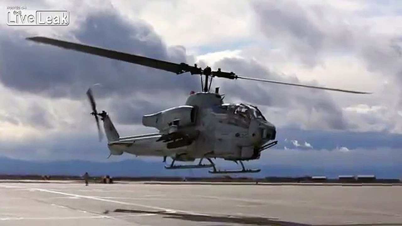 AH-1W Super Cobra Weapons Demonstration