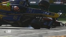 Lynn Almost Flips 2015 GP2 Monza Race 1