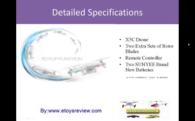 Syma X5C Combo Bundle Quadcopter Review