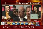 Dr. Shahid Masood Plays Indian Movie Clip On Khursheed Shah Threatening - Voice of Pakistan