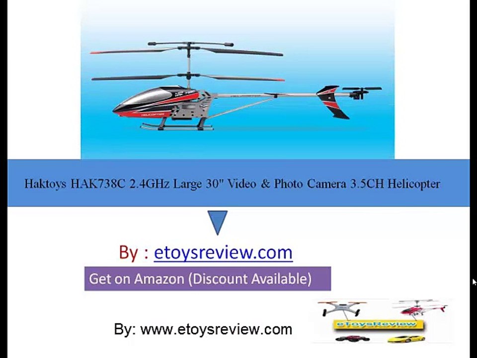 Haktoys HAK738C Helicopter Review