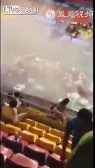 Building roof collapses when Badminton Open is going on in Vietnam