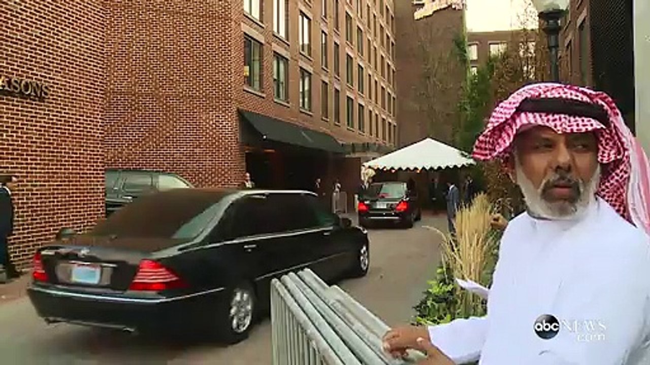 Saudia king in America