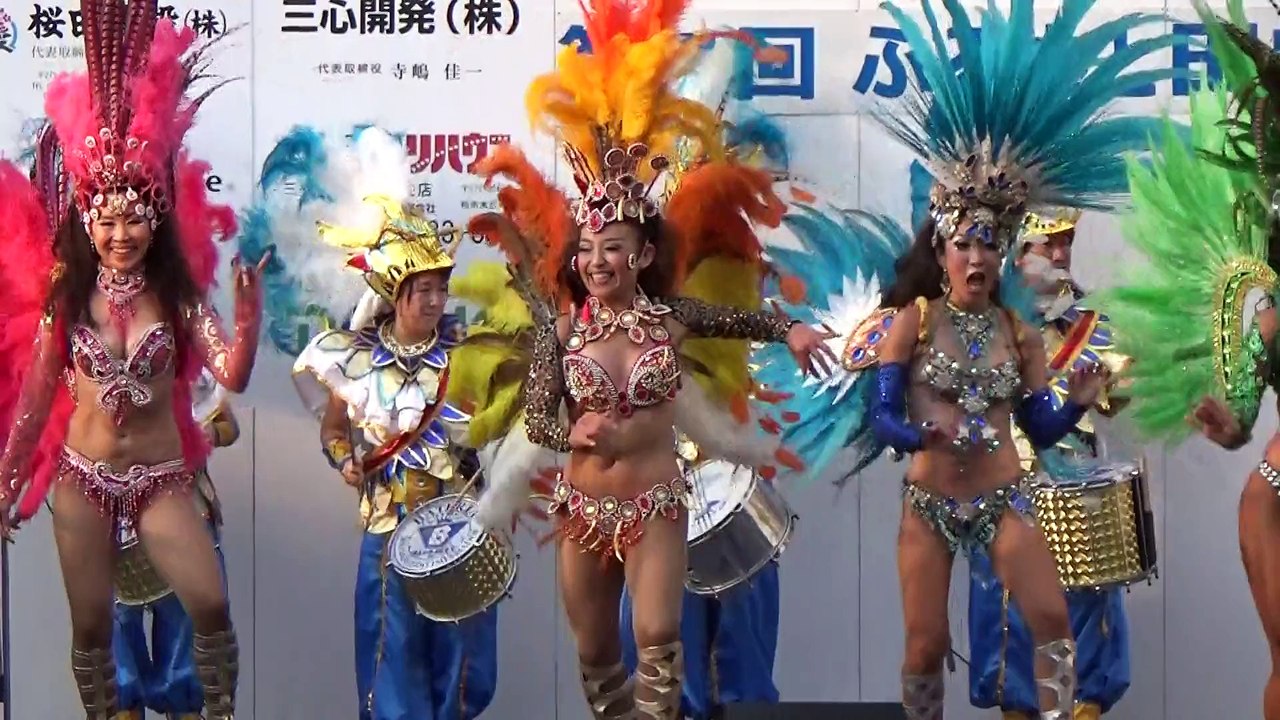 【2015/9/5】第7回第7回ふるさと田中みこし祭り　サンバダンス　２