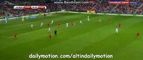 Jordi Alba Fantastic Goal - Spain 1-0 Slovakia - EURO 2016- 05.09.2015