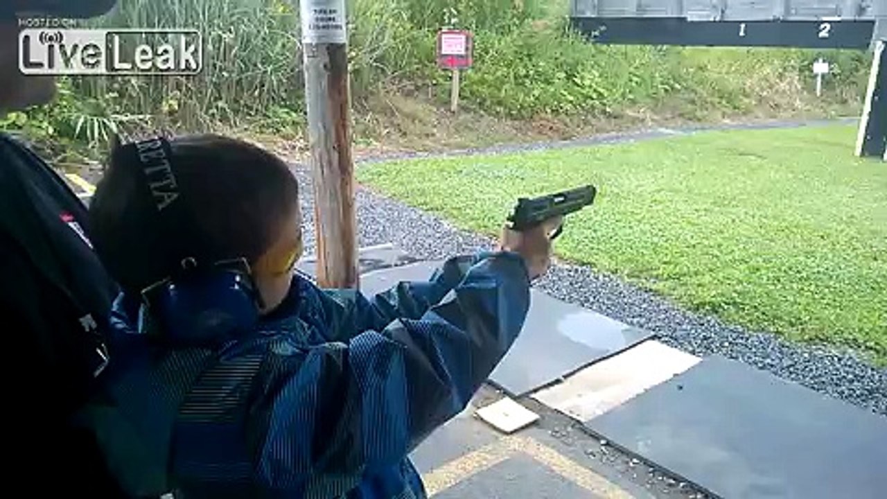My 11 yo shooting a CZ75 shadowline and he likes it alot!!