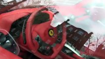 Rich Idiot Driving Ferrari F12 Berlinetta