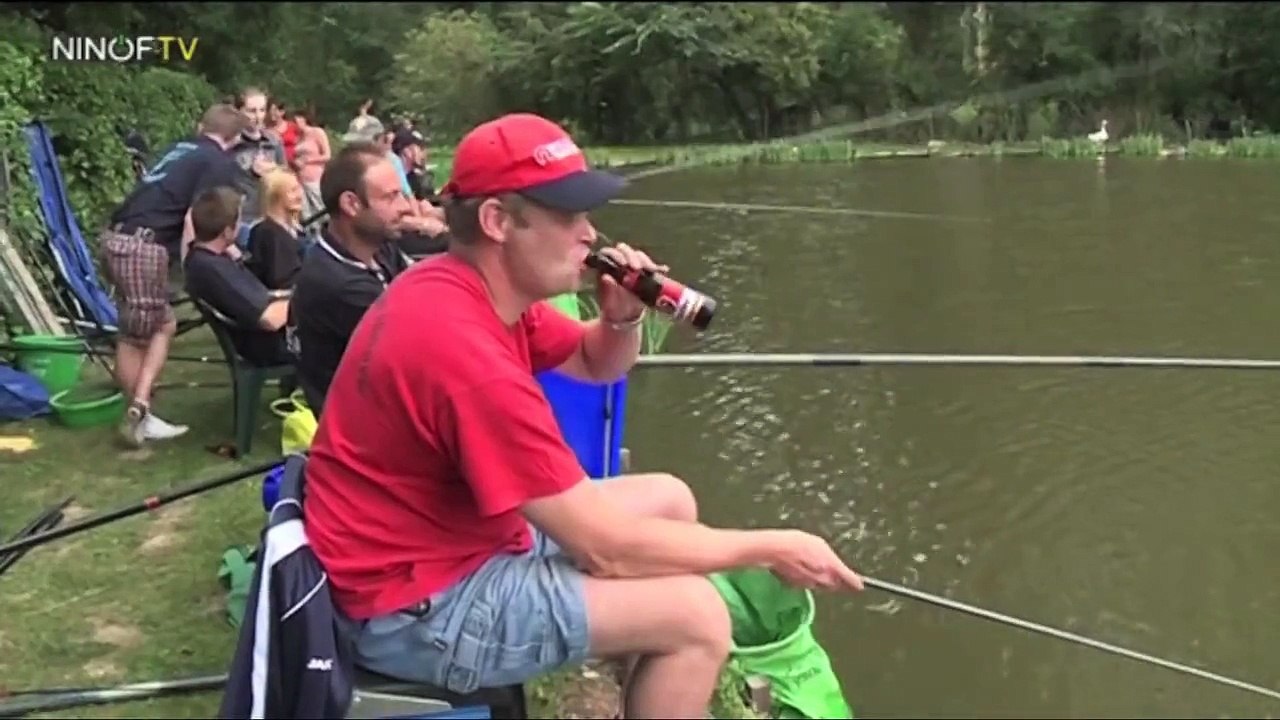 Drunk fishing championships in Belgium